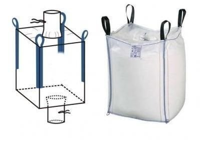 95*95*200 1250 KG LİK  ALT BACA ÜST BACA   BİG BAG ÇUVAL 5'li PAKET FİYATI