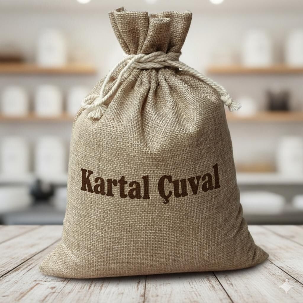 40*60 DOĞAL  KETEN ÇUVAL 25'Lİ PAKET