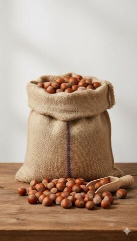 40*60 DOĞAL  KETEN ÇUVAL 25'Lİ PAKET