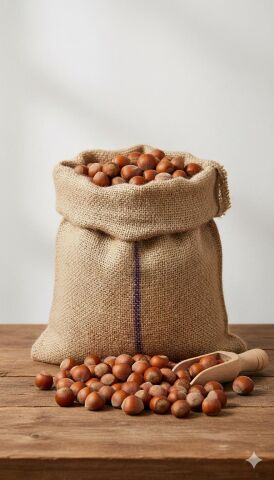 40*60 DOĞAL  KETEN ÇUVAL 25'Lİ PAKET