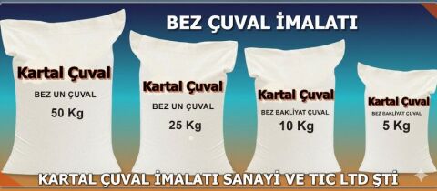 70*110 DOĞAL BEZ ÇUVAL 5'Lİ PAKET