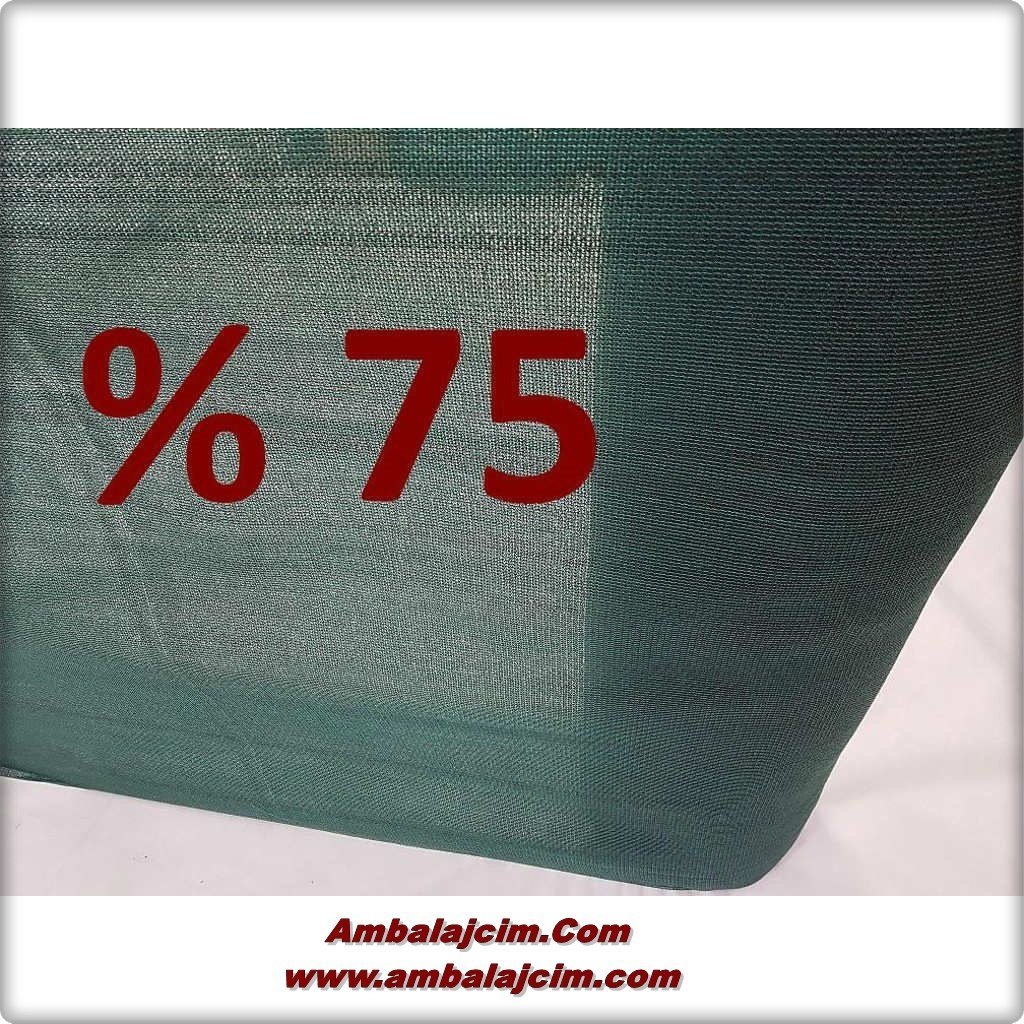 6*100 MT (600 m²) %75'lik İskele Filesİ