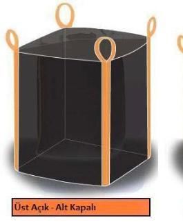 90*90*120 ALT KAPALI ÜST AÇIK BİGBAG 5'Lİ PAKET FİYATI